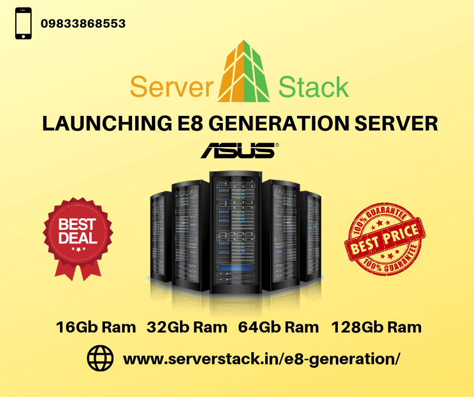 Serverstack- Launching E8 Generation Server