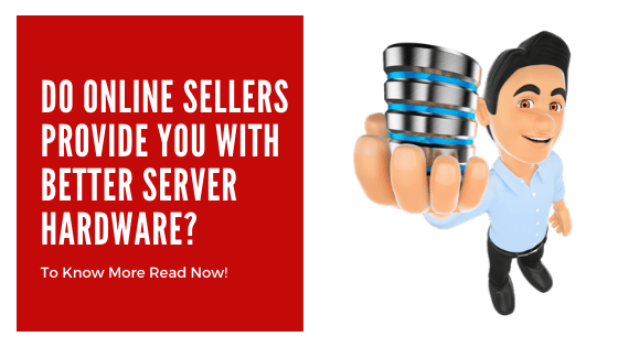 Do online Sellers provide you with better  Server Hardware?