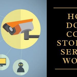 How does CCTV storage server work?