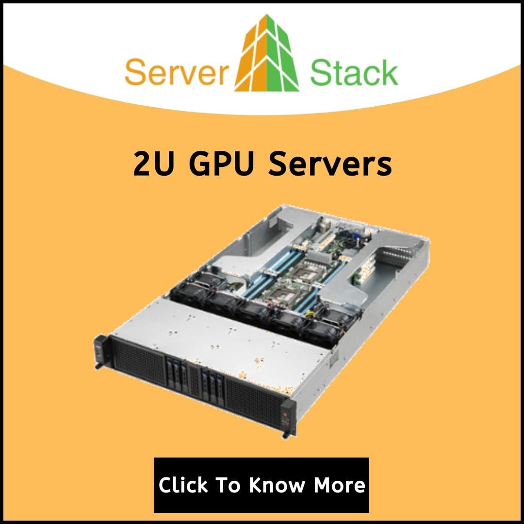 2u Gpu rack servers