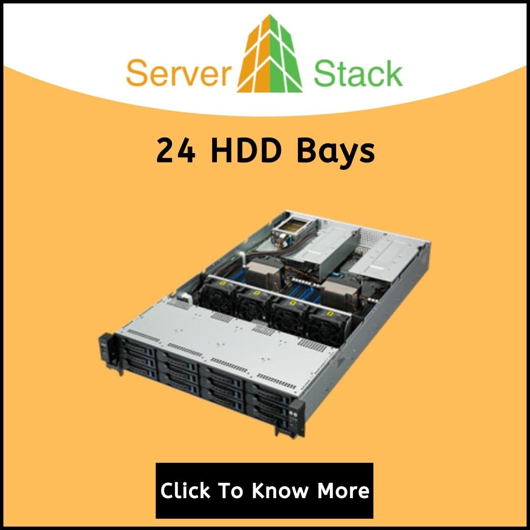 24hdd bay rack servers