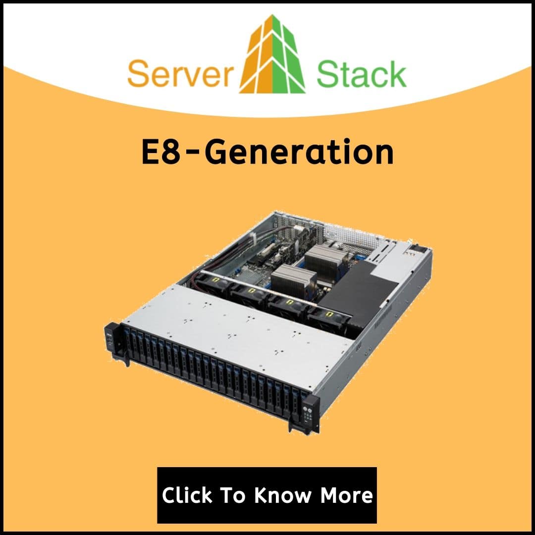 E8-Generation rack server