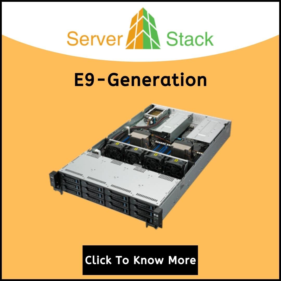 E9-Generation rack server