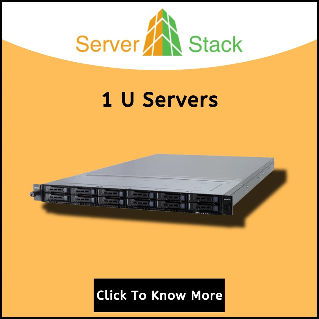 1u rack servers