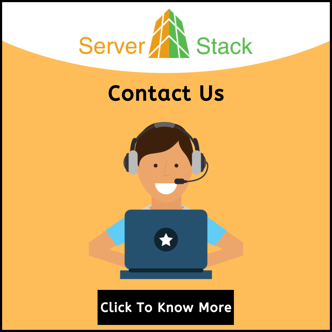 Serverstack Contact Us