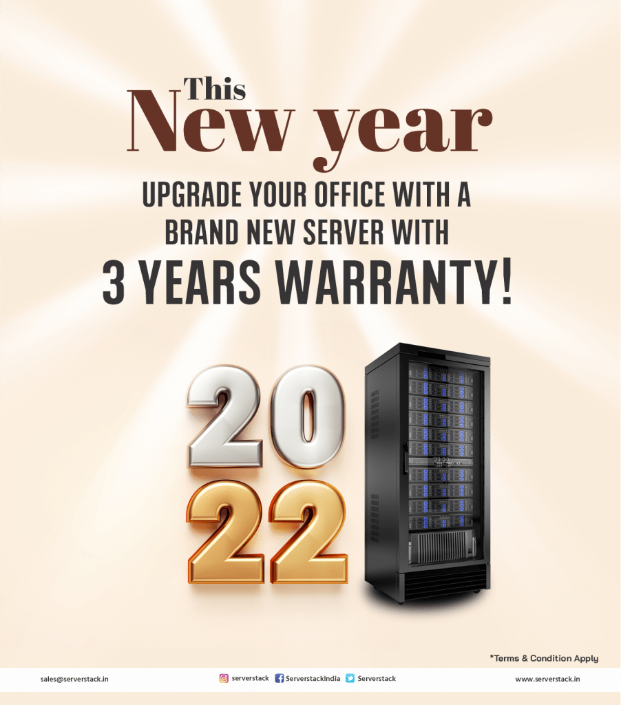 Serverstack 3yrs warranty