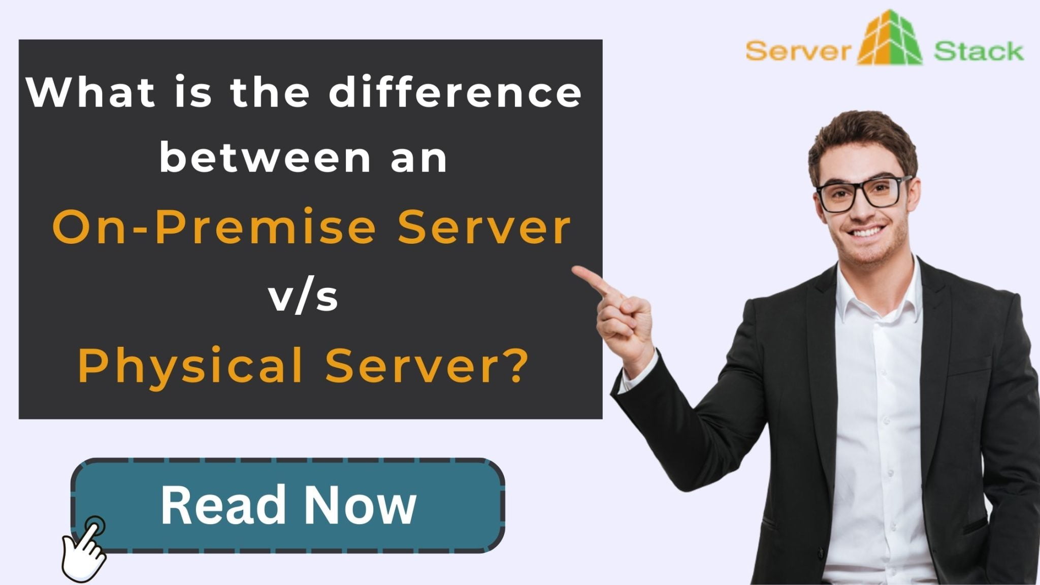 An on-premise server v/s Physical Server