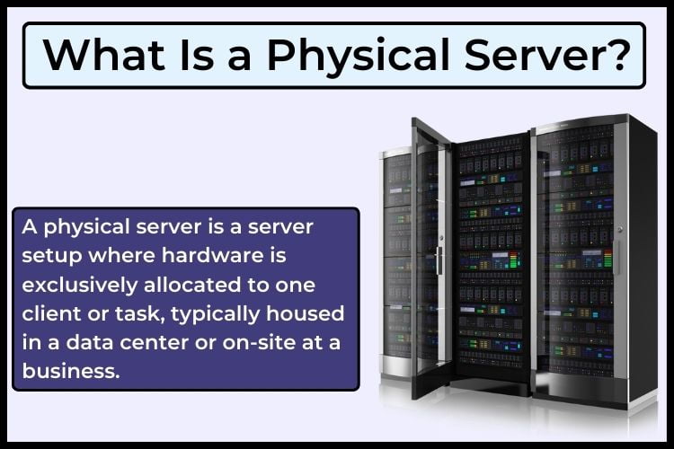Physical servers are a traditional model of business servers.