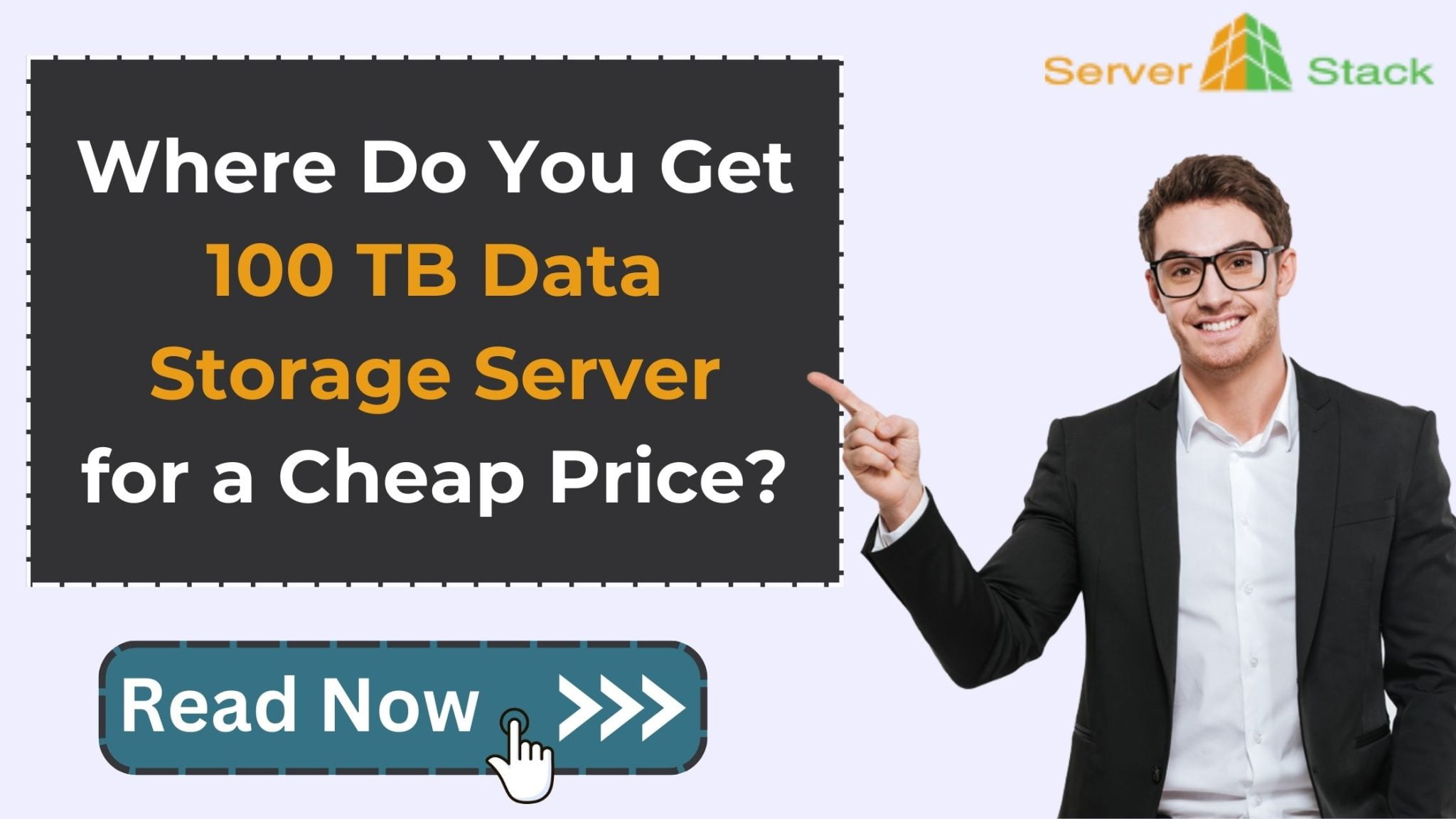 100 TB data storage server at a budget-friendly rate