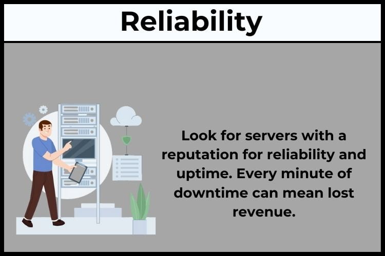 Reliability of small business sever