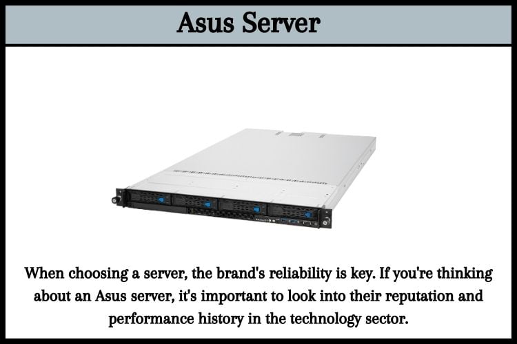 Asus server look into their reputation and performance history in the technology sector.