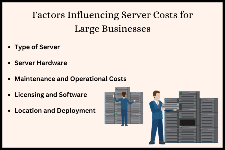 Factors Influencing Server Costs for Large Businesses