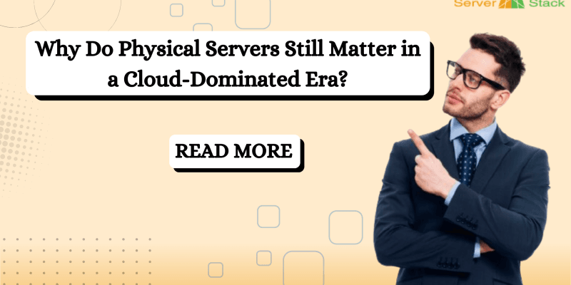 Physical server setup in versus cloud environment comparison