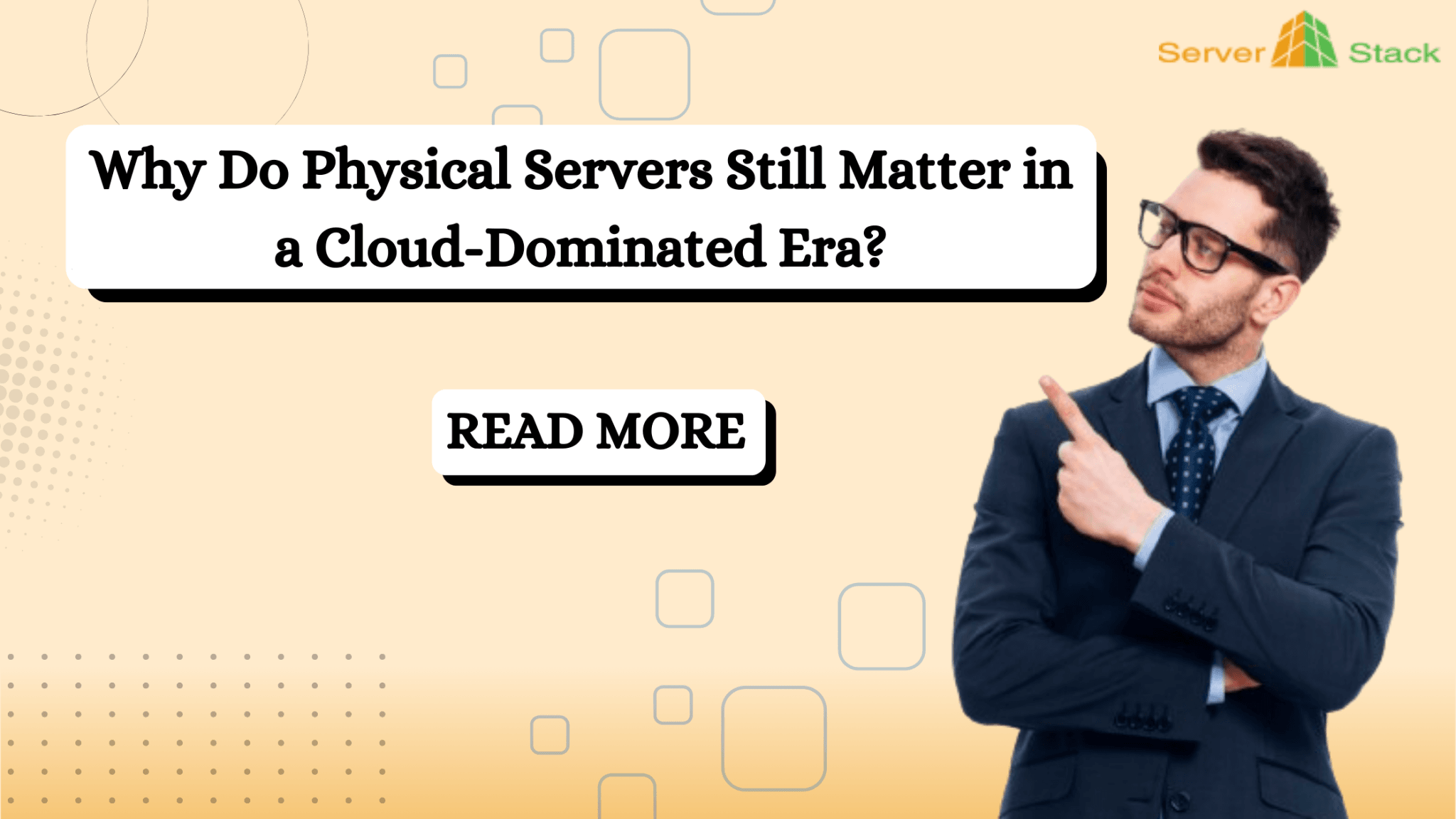 Physical server setup in versus cloud environment comparison