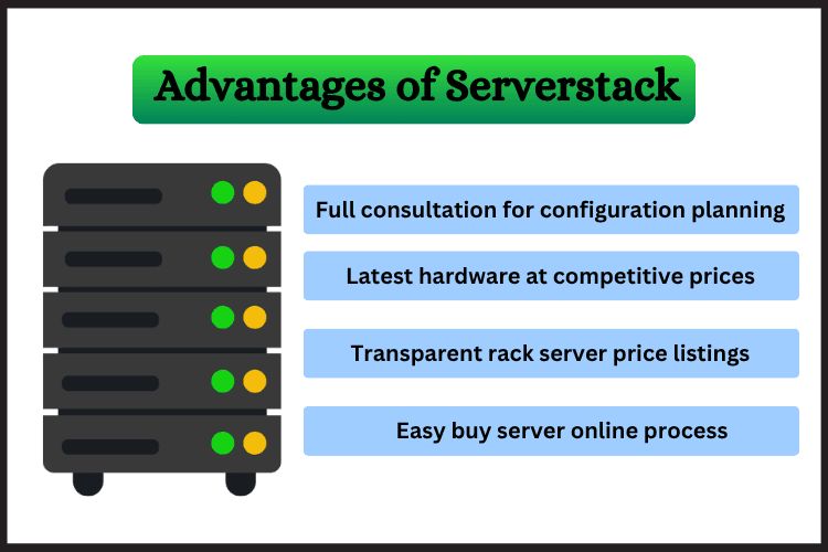 advantages of rack server