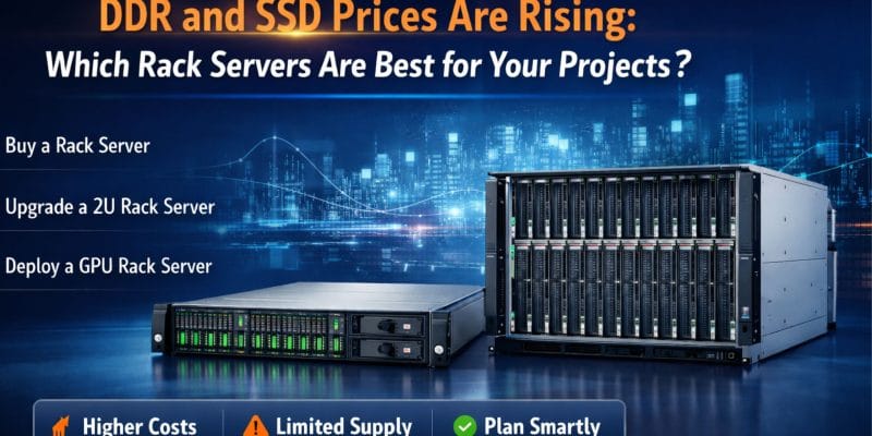 DDR and SSD Prices Are Rising: Which Rack Servers Are Best for Your Projects?